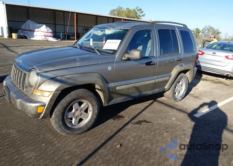 2007 Jeep Liberty Sport из США, поврежденный, VIN 1J4GL48K57W705381